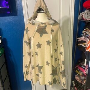 Women’s Camo star oversized hoodie